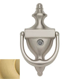 Baldwin - 0103 KNOCKER W/SCOPE 044 - Lifetime Satin Brass