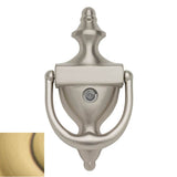 Baldwin - 0103 KNOCKER W/SCOPE 060 - Satin Brass and Brown