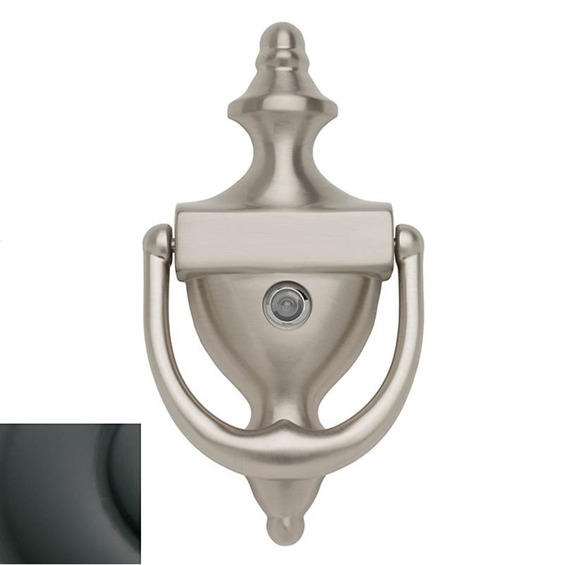 Baldwin - 0103 KNOCKER W/SCOPE 102 - Oil-Rubbed Bronze