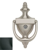 Baldwin - 0103 KNOCKER W/SCOPE 190 - Satin Black