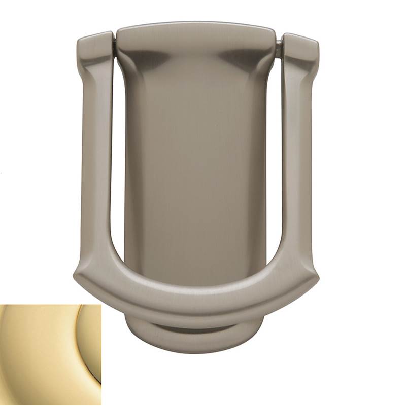 Baldwin - 0105 DOOR KNOCKER 031 - Non-Lacquered Brass