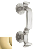 Baldwin - 0113 S DOOR KNOCKER 031 - Non-Lacquered Brass