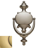 Baldwin - 0116 IMPERIAL DR KNOCKER - Satin Brass and Brown
