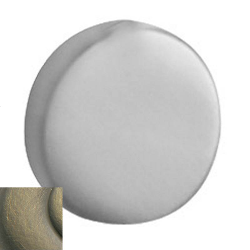 Baldwin - 0175 MODERN SCREW CVR - Satin Brass and Black
