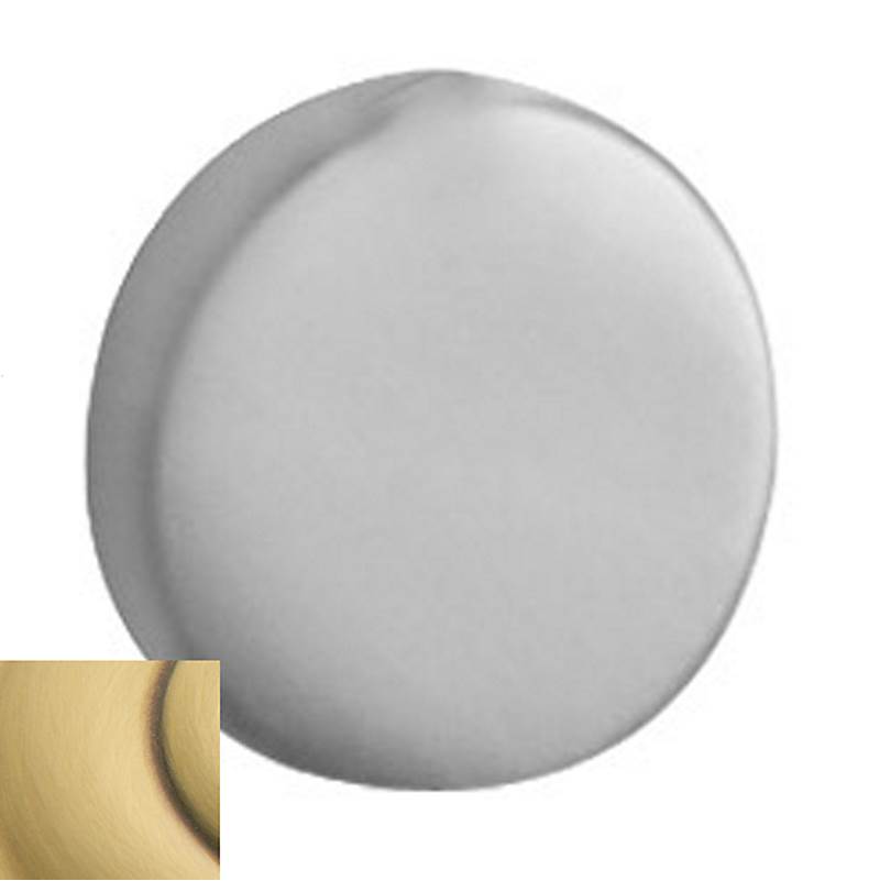 Baldwin - 0175 MODERN SCREW CVR - Satin Brass and Brown