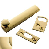 Baldwin - 0321 SURFACE BOLT 3 031 - Non-Lacquered Brass