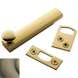 Baldwin - 0321 SURFACE BOLT 3 050 - Satin Brass and Black