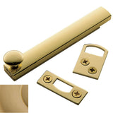 Baldwin - 0322 SURFACE BOLT 4 033 - Vintage Brass