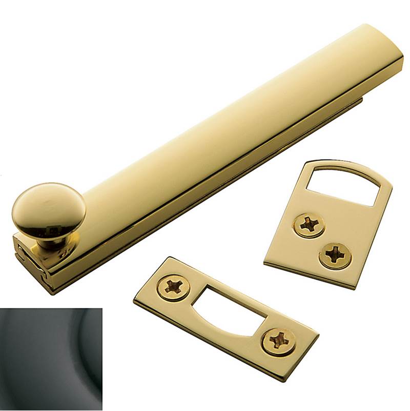 Baldwin - 0322 SURFACE BOLT 4 102 - Oil-Rubbed Bronze