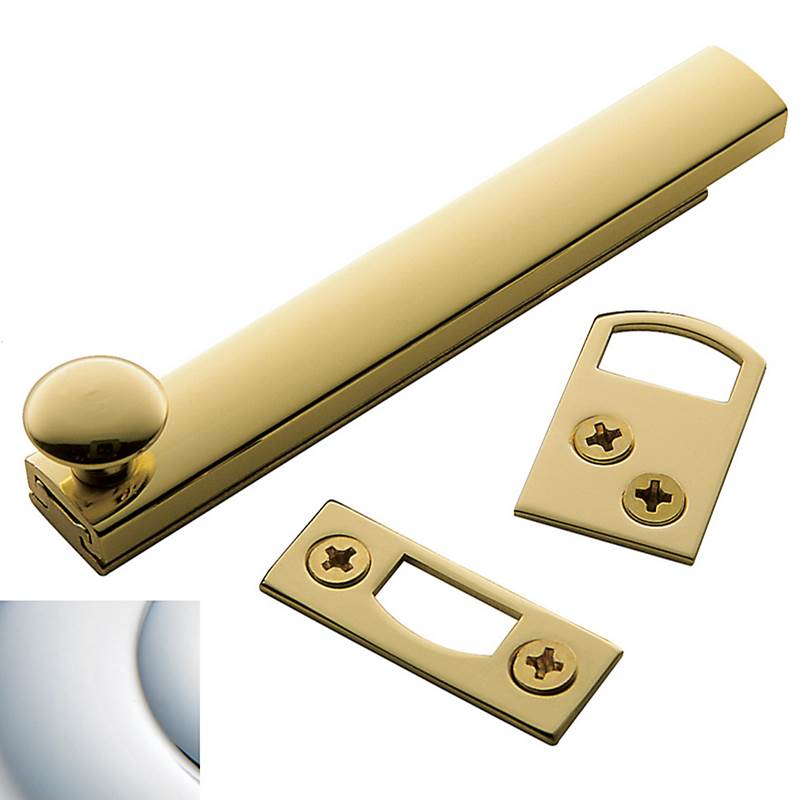 Baldwin - 0322 SURFACE BOLT 4 260 - Polished Chrome