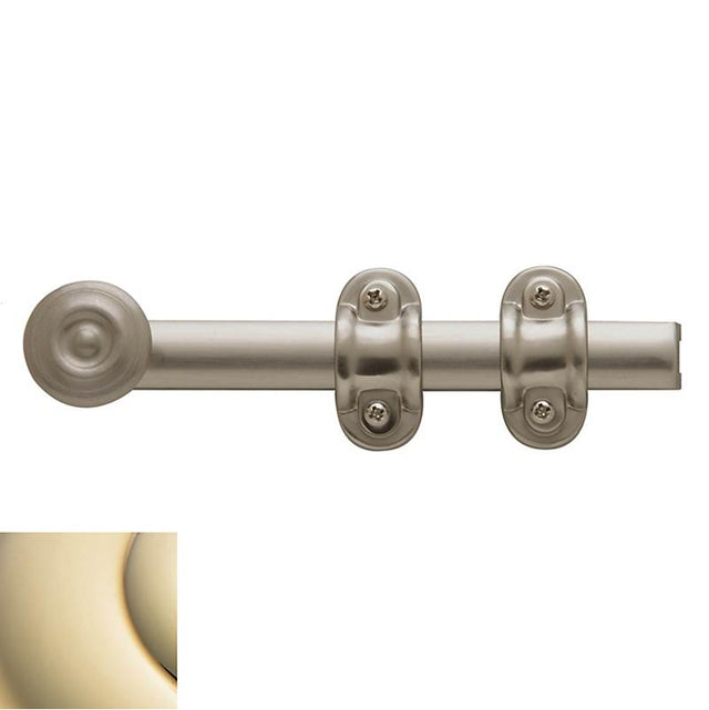 Baldwin - 0379 SURFACE BOLT 6 003 - Lifetime Polished Brass