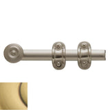 Baldwin - 0379 SURFACE BOLT 6 060 - Satin Brass and Brown