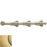 Baldwin - 0381 SURFACE BOLT 12 060 - Satin Brass and Brown
