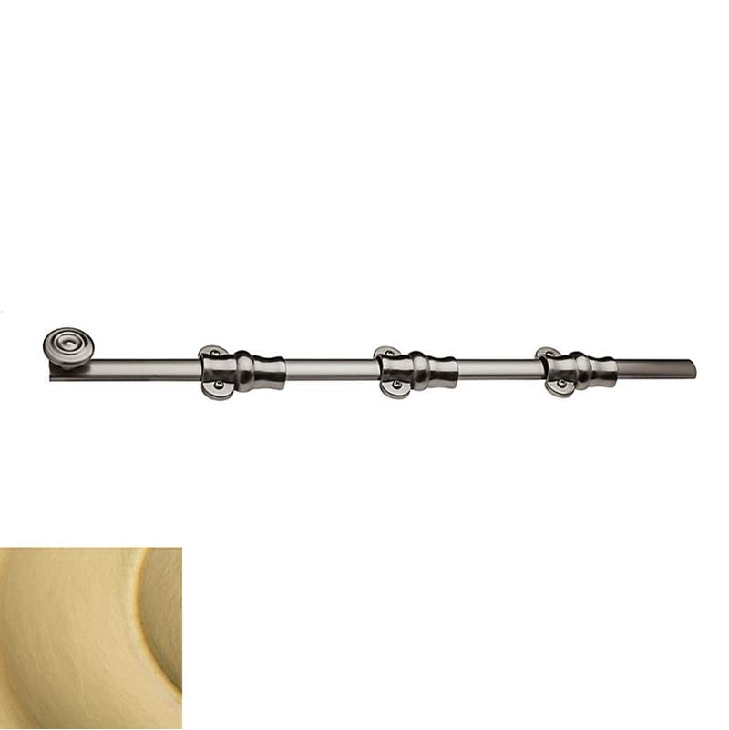 Baldwin - 0382 SURFACE BOLT 18 044 - Lifetime Satin Brass