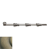 Baldwin - 0382 SURFACE BOLT 18 050 - Satin Brass and Black