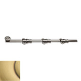 Baldwin - 0382 SURFACE BOLT 18 060 - Satin Brass and Brown