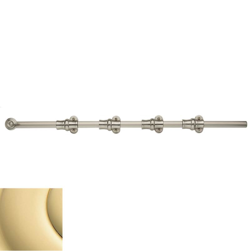 Baldwin - 0383 SURFACE BOLT 24 031 - Non-Lacquered Brass