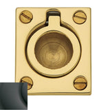 Baldwin - 0392 FLUSH RING PULL 102 - Oil-Rubbed Bronze