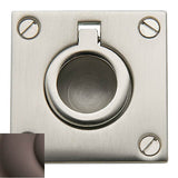 Baldwin - 0393 FLUSH RING PULL 112 - Venetian Bronze