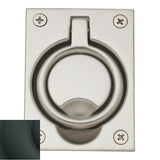 Baldwin - 0395 FLUSH RING PULL 190 - Satin Black