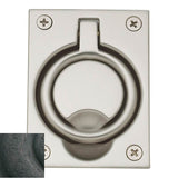 Baldwin - 0395 FLUSH RING PULL 402 - Distressed Oil-Rubbed Bronze