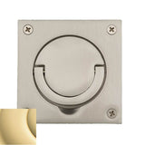 Baldwin - 0397 FLUSH RING PULL 031 - Non-Lacquered Brass