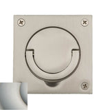 Baldwin - 0397 FLUSH RING PULL 056 - Lifetime Satin Nickel