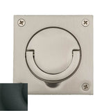 Baldwin - 0397 FLUSH RING PULL 190 - Satin Black