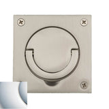 Baldwin - 0397 FLUSH RING PULL 260 - Polished Chrome