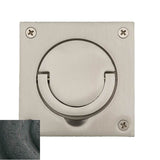 Baldwin - 0397 FLUSH RING PULL 402 - Distressed Oil-Rubbed Bronze