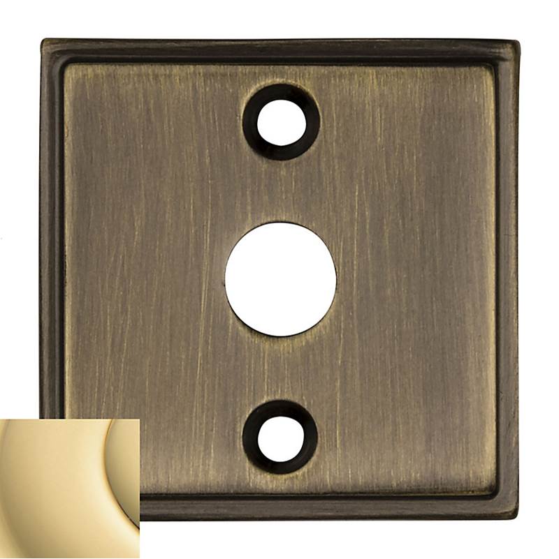 Baldwin - H HILLS EMER REL TRM 031 - Non-Lacquered Brass