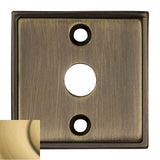 Baldwin - H HILLS EMER REL TRM 060 - Satin Brass and Brown