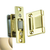 Baldwin - 0430 ROLLER LATCH 003 - Lifetime Polished Brass