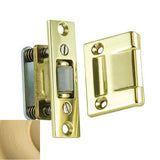 Baldwin - 0430 ROLLER LATCH 044 - Lifetime Satin Brass