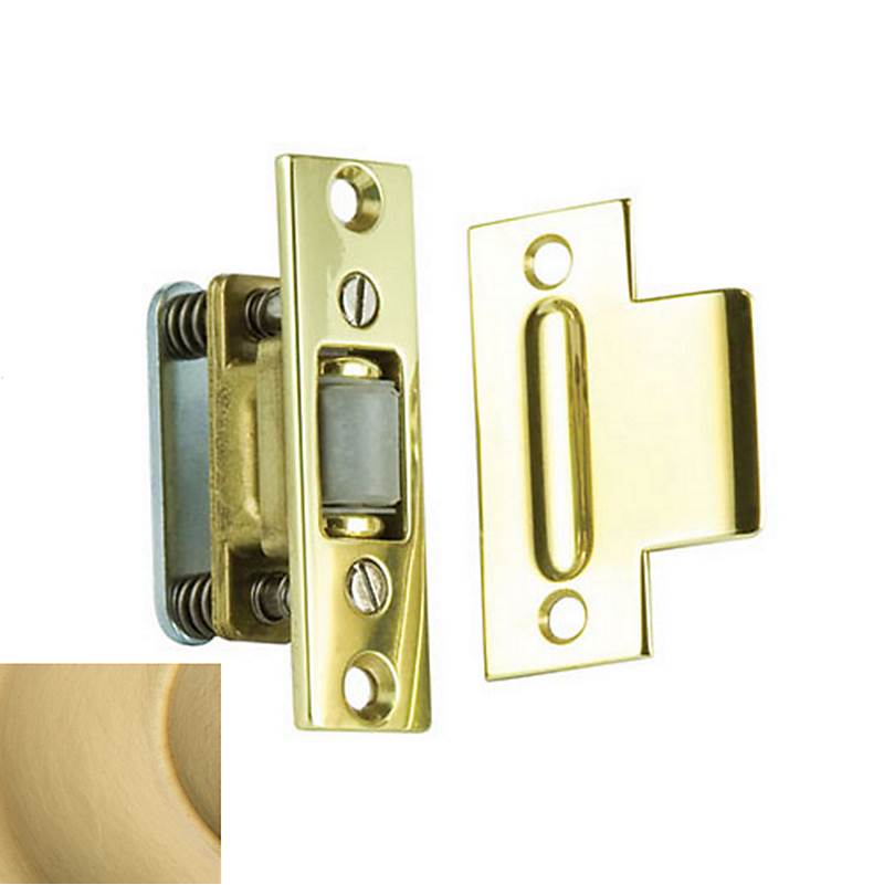 Baldwin - 0432 ROLLER LATCH 044 - Lifetime Satin Brass