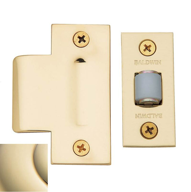 Baldwin - 0440 ADJ ROLLER CATCH - Lifetime Polished Brass