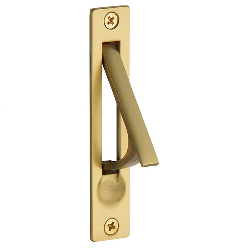 Baldwin - 0465 EDGE PULL 044 - Lifetime Satin Brass