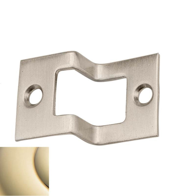 Baldwin - 0603 RABBETED STRIKE 003 - Lifetime Polished Brass