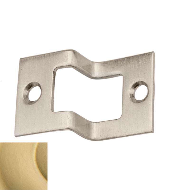 Baldwin - 0603 RABBETED STRIKE 044 - Lifetime Satin Brass