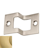 Baldwin - 0603 RABBETED STRIKE 044 - Lifetime Satin Brass