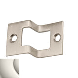 Baldwin - 0603 RABBETED STRIKE 140 - Polished Nickel