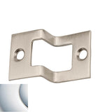 Baldwin - 0603 RABBETED STRIKE 260 - Polished Chrome