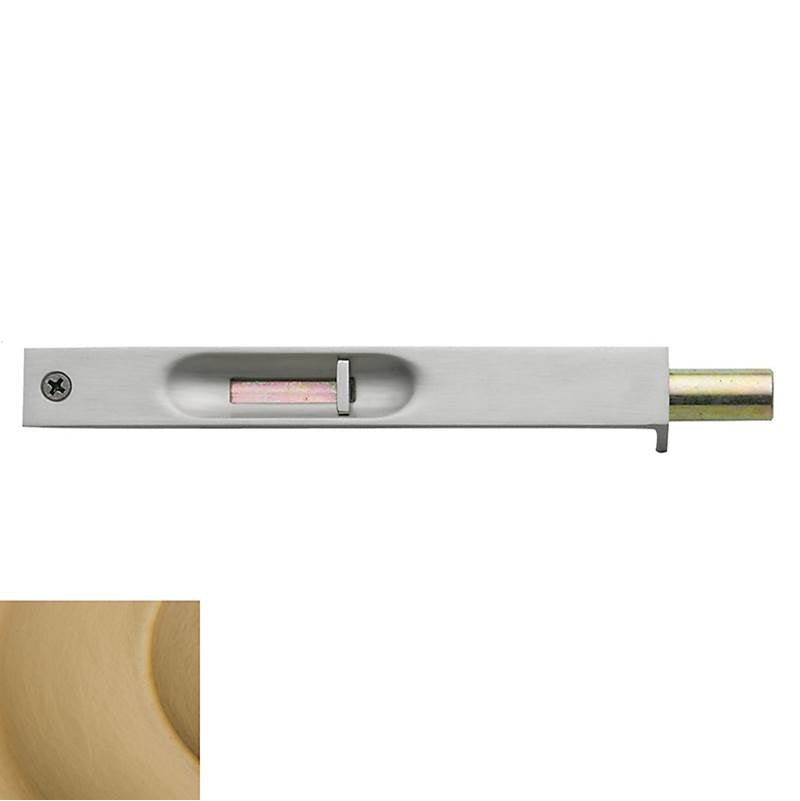 Baldwin - 0626 FLUSH BOLT 6 033 - Vintage Brass