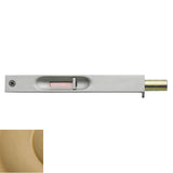 Baldwin - 0626 FLUSH BOLT 6 033 - Vintage Brass