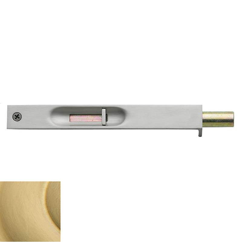 Baldwin - 0626 FLUSH BOLT 6 044 - Lifetime Satin Brass
