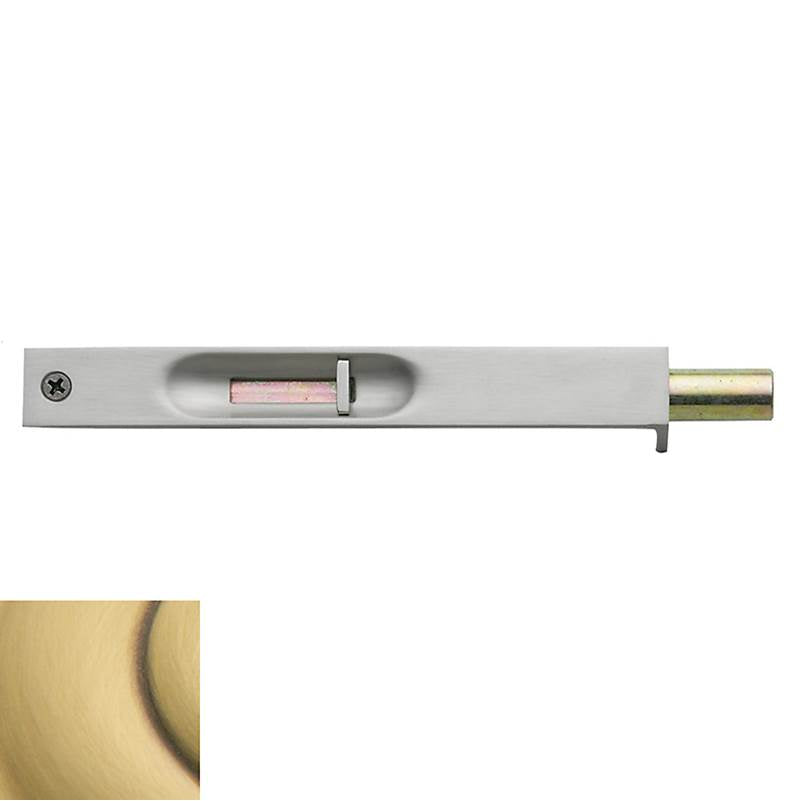 Baldwin - 0626 FLUSH BOLT 6 060 - Satin Brass and Brown