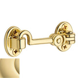 Baldwin - 0950 CABIN DR HOOK 2.5 - Non-Lacquered Brass