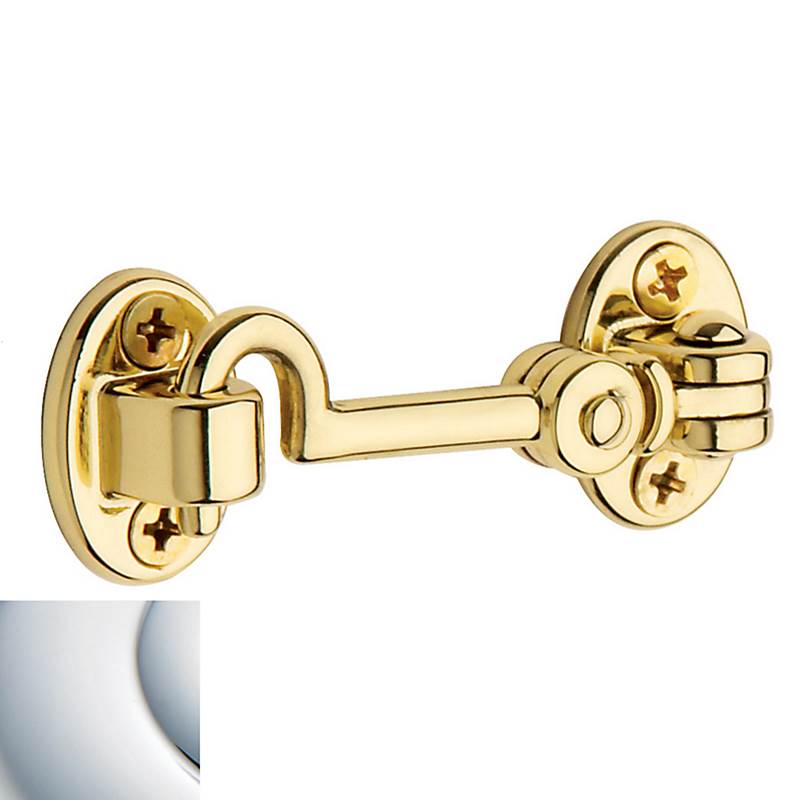 Baldwin - 0950 CABIN DR HOOK 2.5 - Polished Chrome