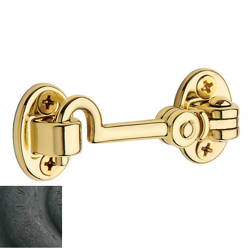 Baldwin - 0950 CABIN DR HOOK 2.5 - Distressed Oil-Rubbed Bronze