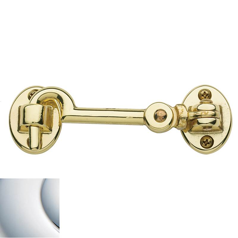 Baldwin - 0951 CABIN DR HOOK 3.5 - Polished Chrome
